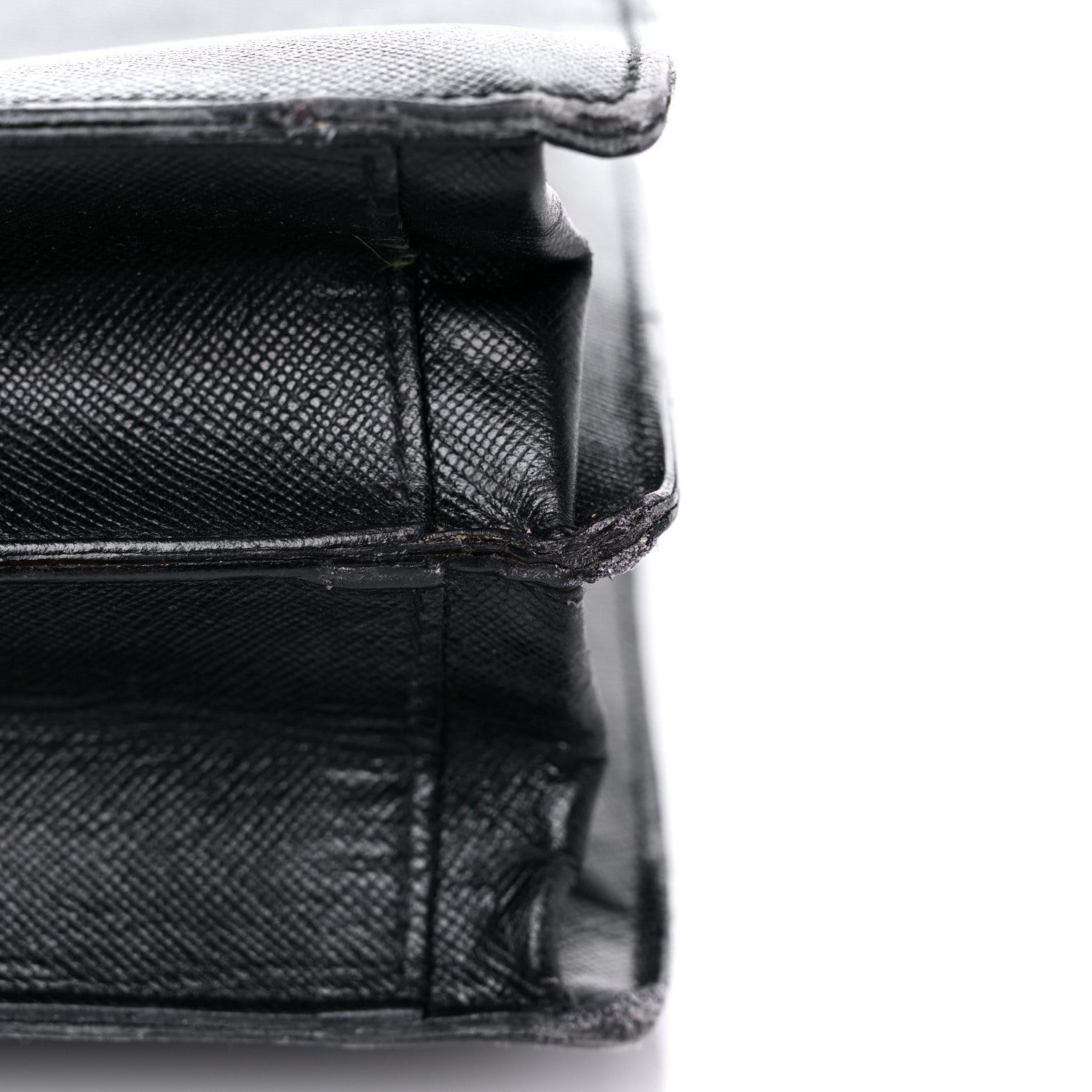 Prada Saffiano Briefcase Black 13 of 21