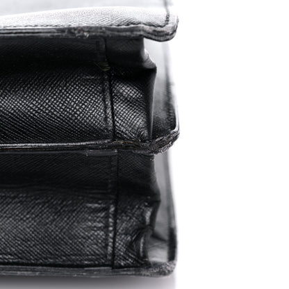 Prada Saffiano Briefcase Black 13 of 21