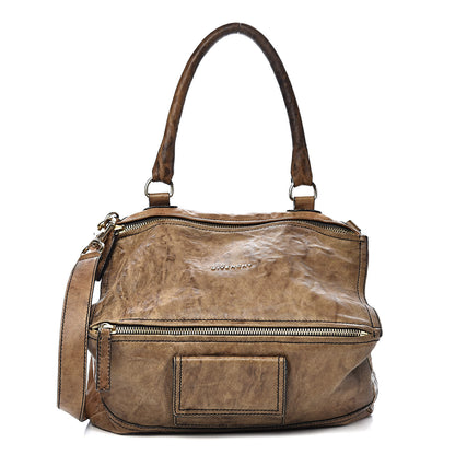 Givenchy Tumbled Sheepskin Medium Pandora Charcoal 1 of 12
