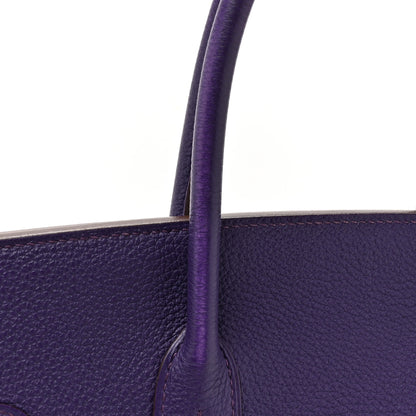 Hermes Togo Birkin 35 Iris 18 of 23