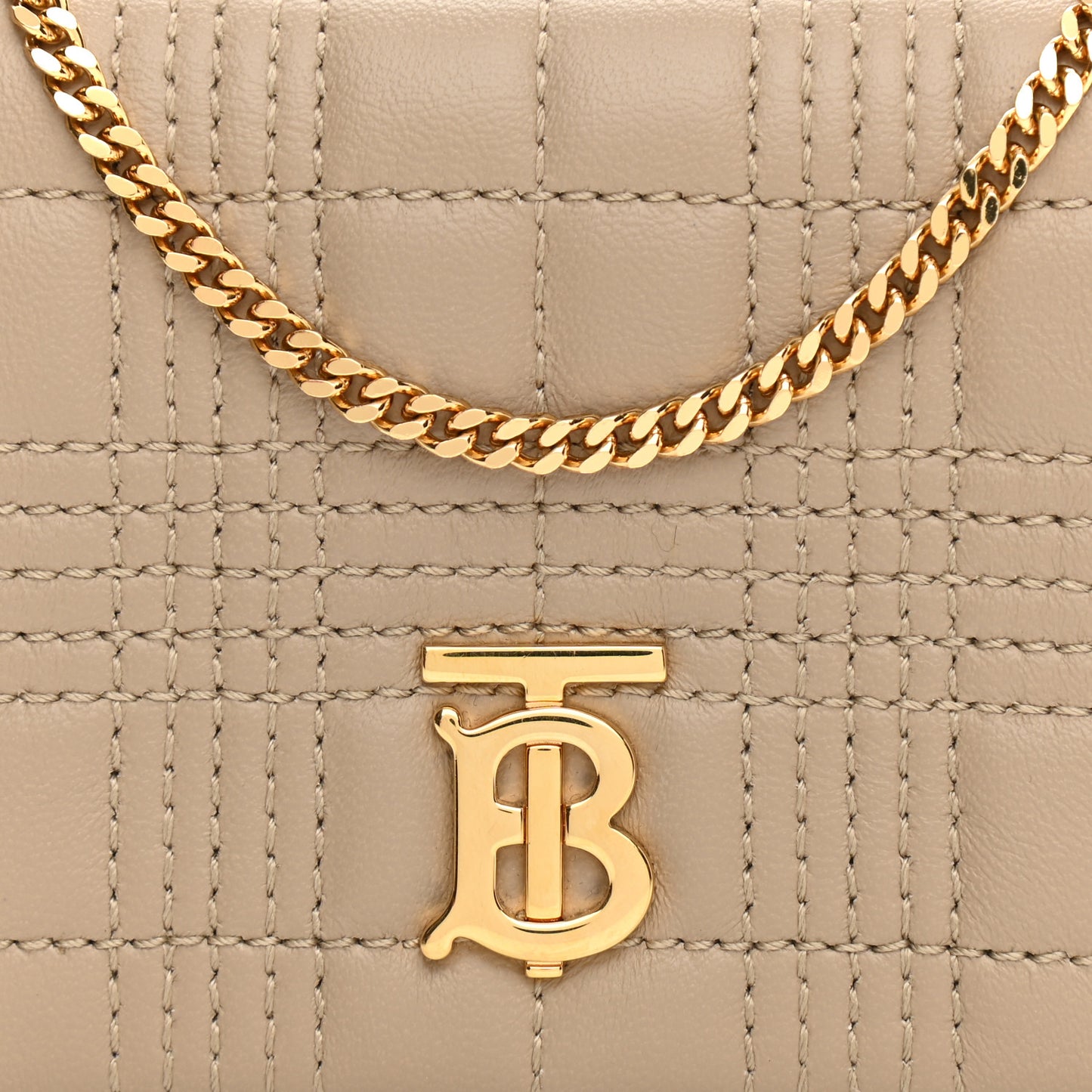 Lambskin Quilted Mini Lola Bag Honey