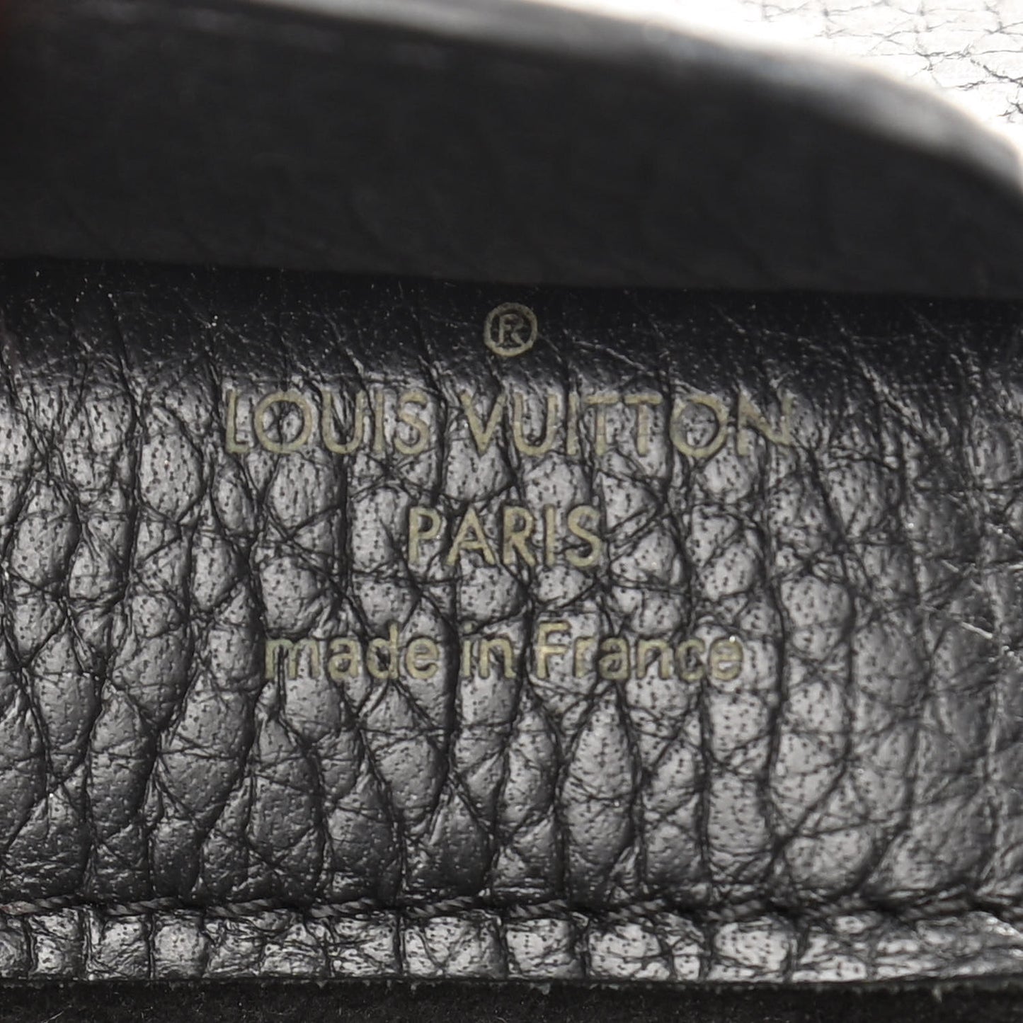 Damier Ebene Cuir Taurillon Brittany Black