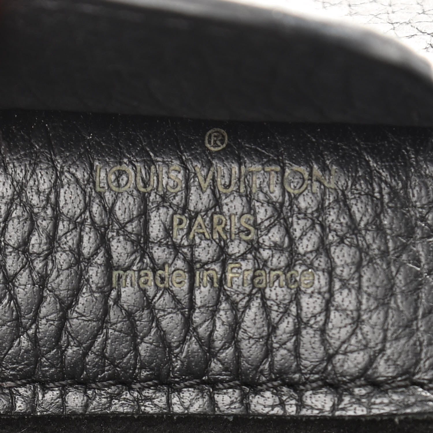Louis Vuitton Damier Ebene Cuir Taurillon Brittany Black 6 of 16