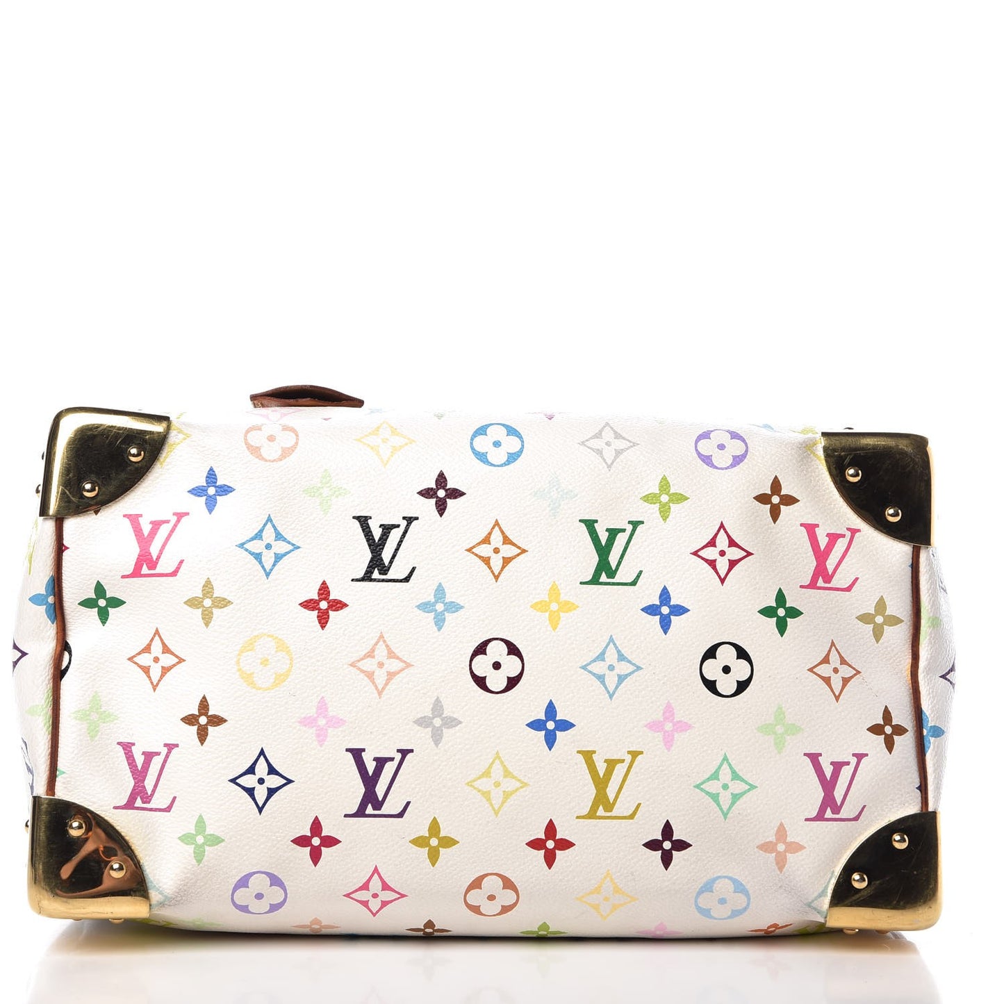 Monogram Multicolor Speedy 30 White