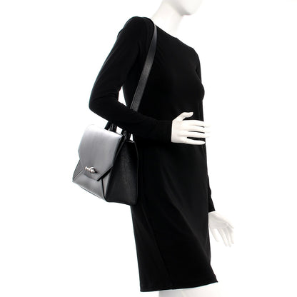 Givenchy Calfskin Small Obsedia Satchel Black 2 of 8