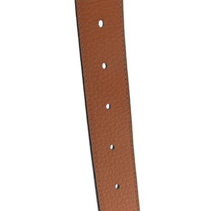 Louis Vuitton Calfskin 30mm LV Initiales Belt 75 30 Black 4 of 8