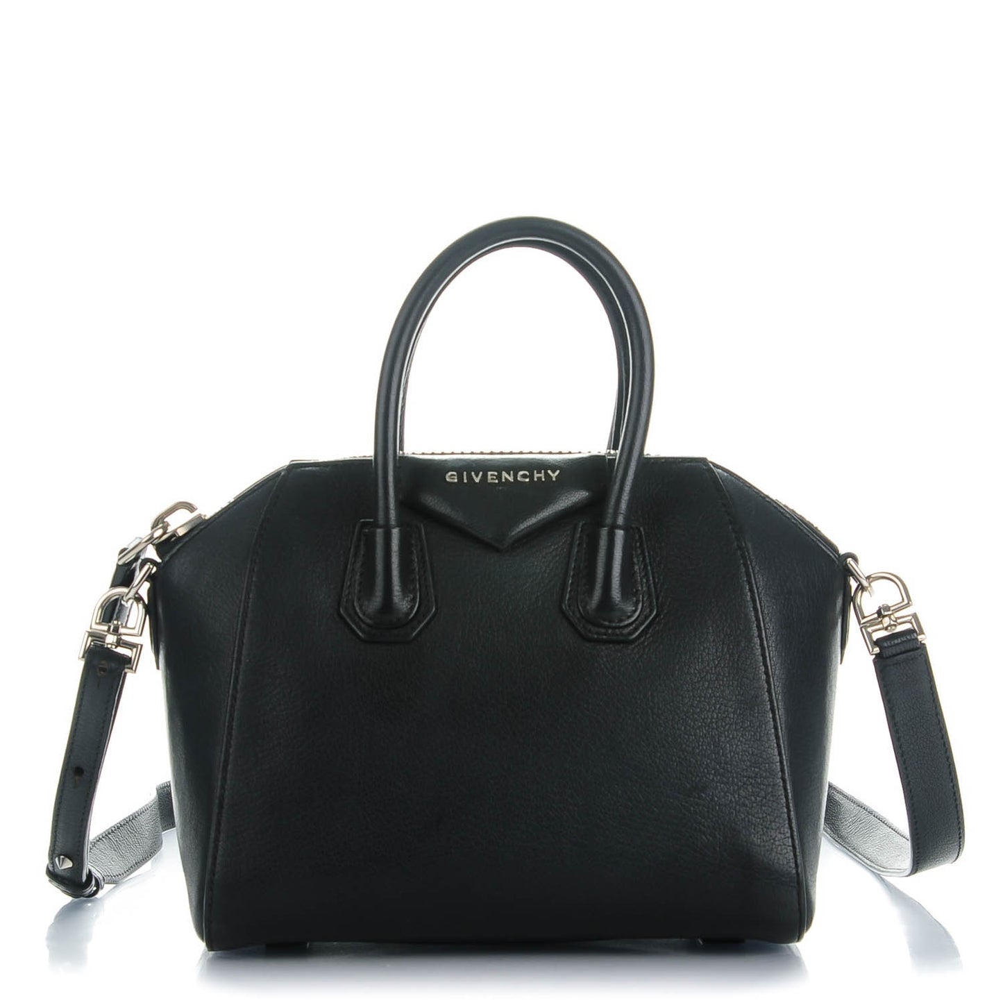 Sugar Goatskin Mini Antigona Black