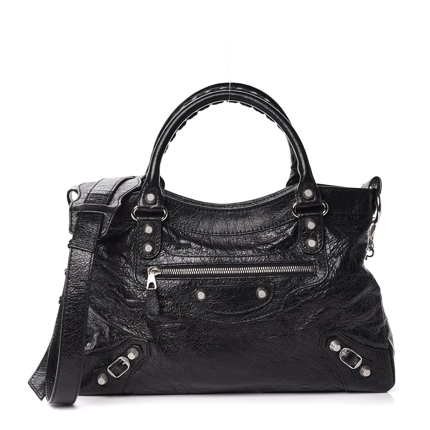 Balenciaga Agneau Giant 12 Silver Hardware Town Black 1 of 10