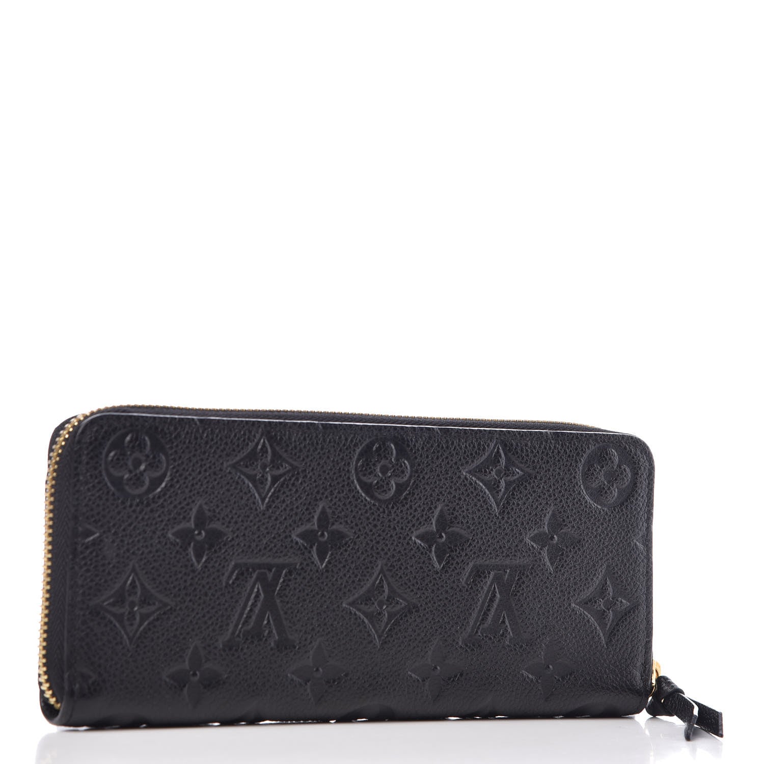 Louis Vuitton Empreinte Clemence Wallet Black 3 of 8
