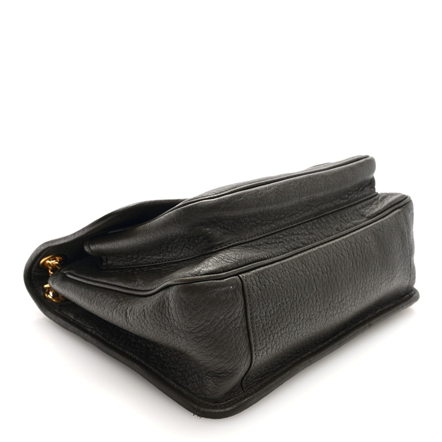 Grained Lambskin Monogram Medium Niki Chain Satchel Light Musk