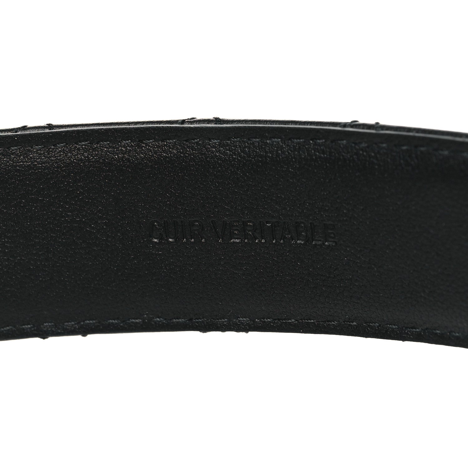 Chanel Calfskin Quilted CC Chain Belt 85 34 Black 6 of 8