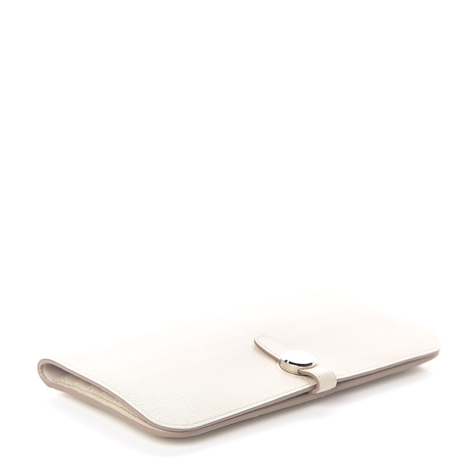 Hermes Evercolor Dogon Recto Verso Wallet Craie 4 of 7