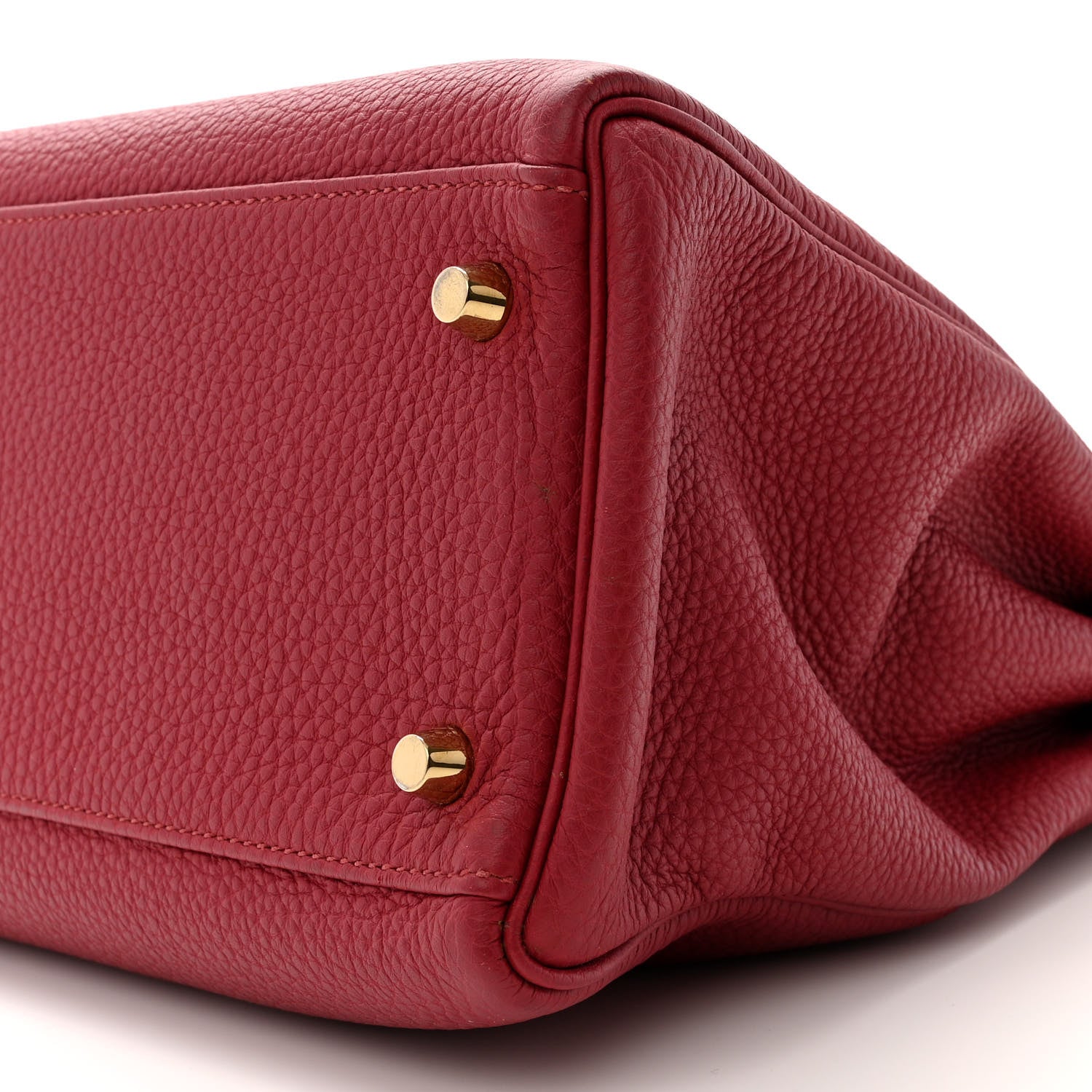 Hermes Togo Kelly Retourne 32 Rubis 10 of 15
