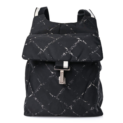 Chanel Nylon Travel Backpack Black 1 of 11