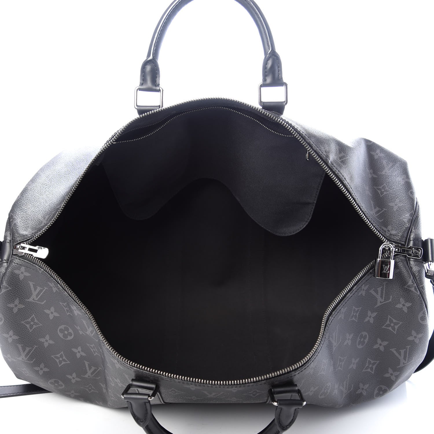 Louis Vuitton Monogram Eclipse Keepall Bandouliere 55 3 of 12
