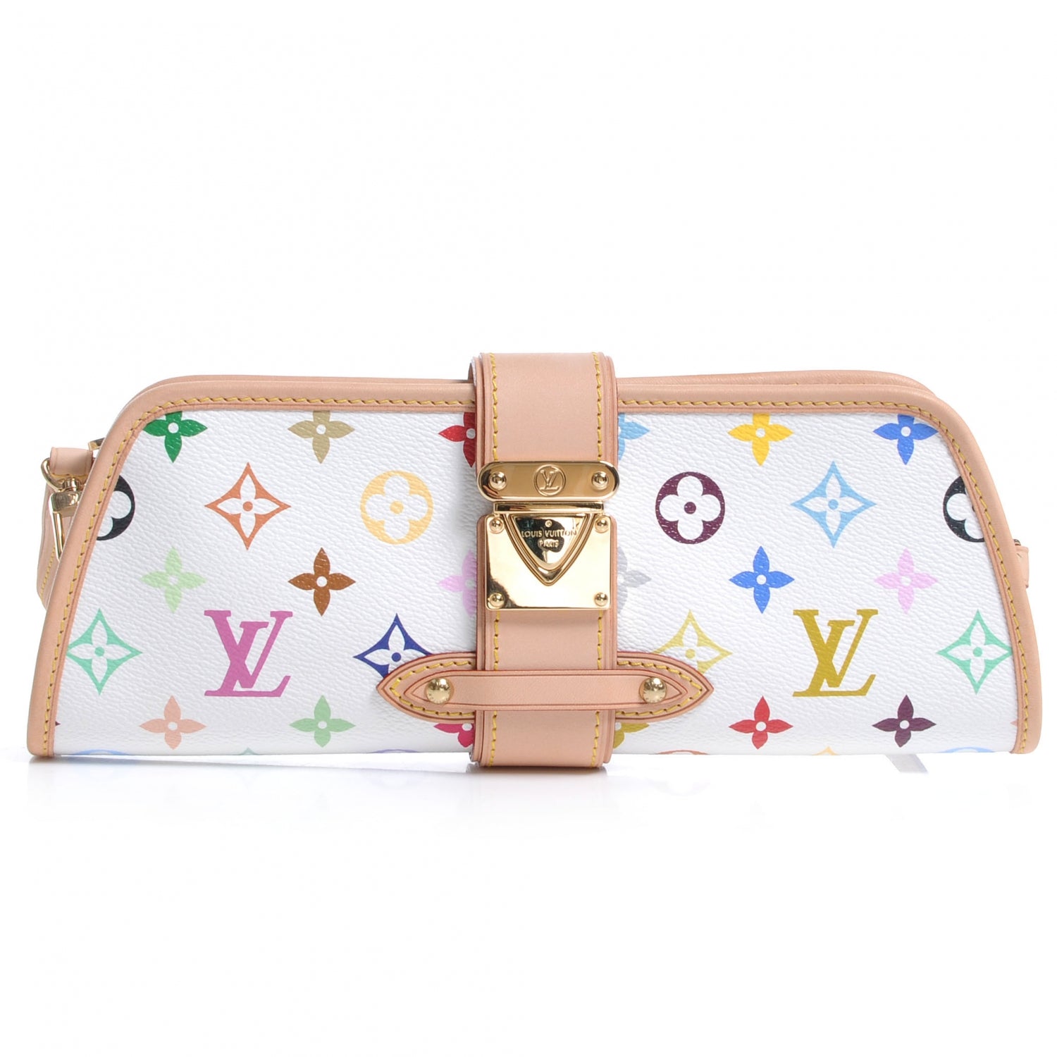 Louis Vuitton Monogram Multicolor Shirley White 1 of 7