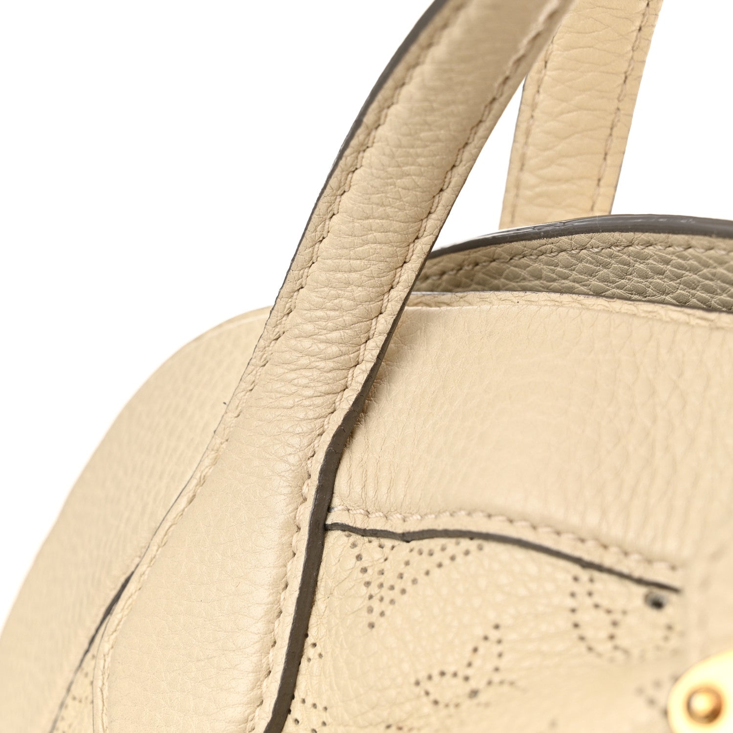 Louis Vuitton Mahina Cirrus MM Ivory 13 of 14
