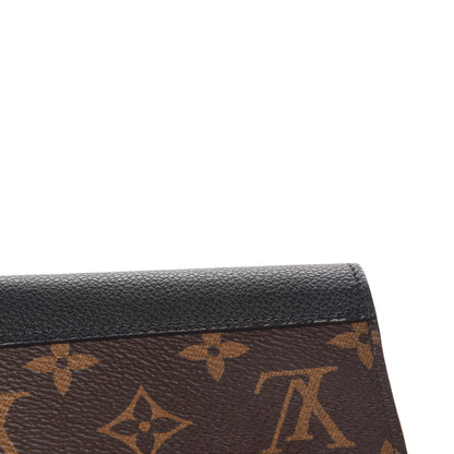 Louis Vuitton Monogram Pallas Compact Wallet NM Black 9 of 12