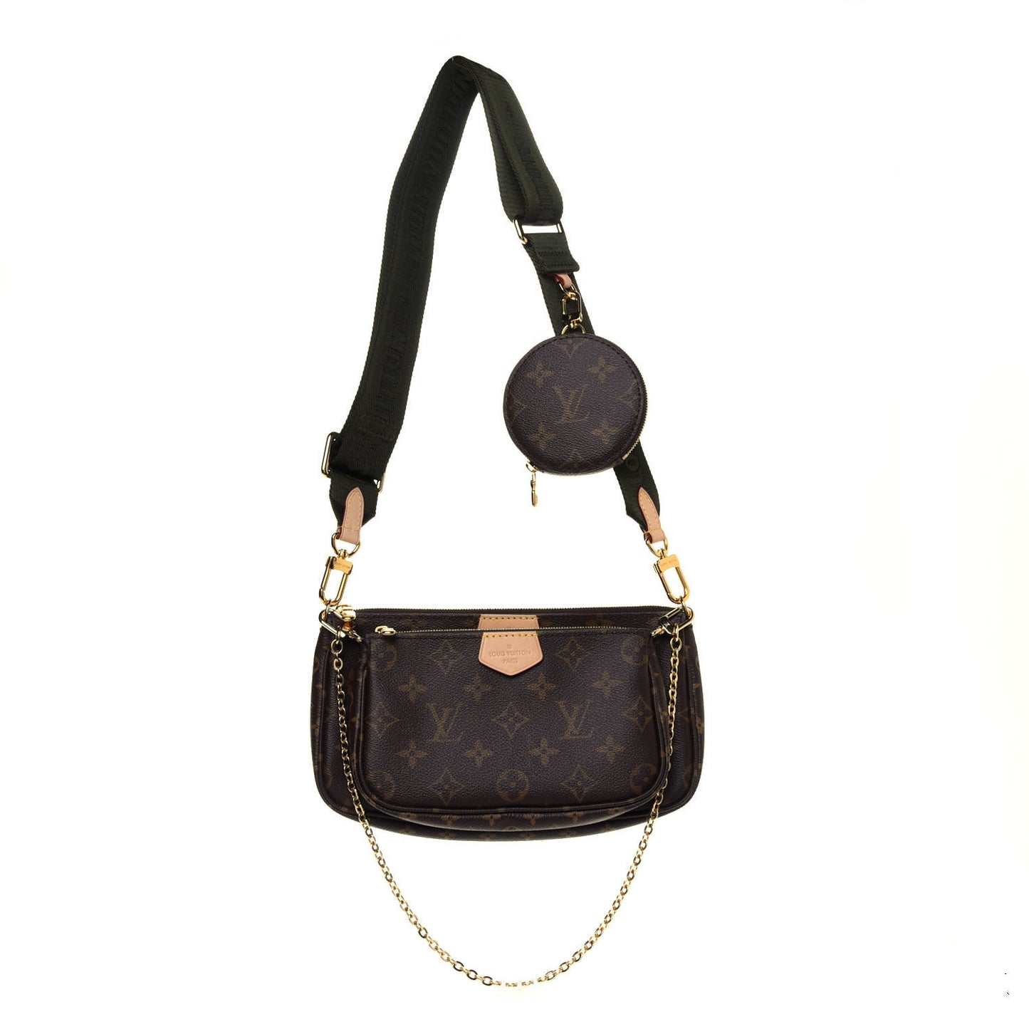 Monogram Multi Pochette Accessories Kaki