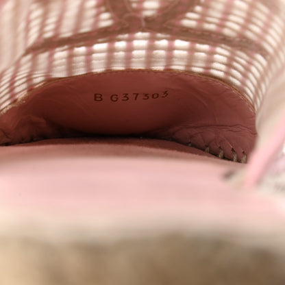 Chanel Mesh Grosgrain CC Espadrilles Mule 39 Pink 7 of 7