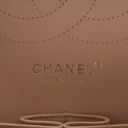 Chanel Caviar Quilted Jumbo Double Flap Beige Clair 7 of 8