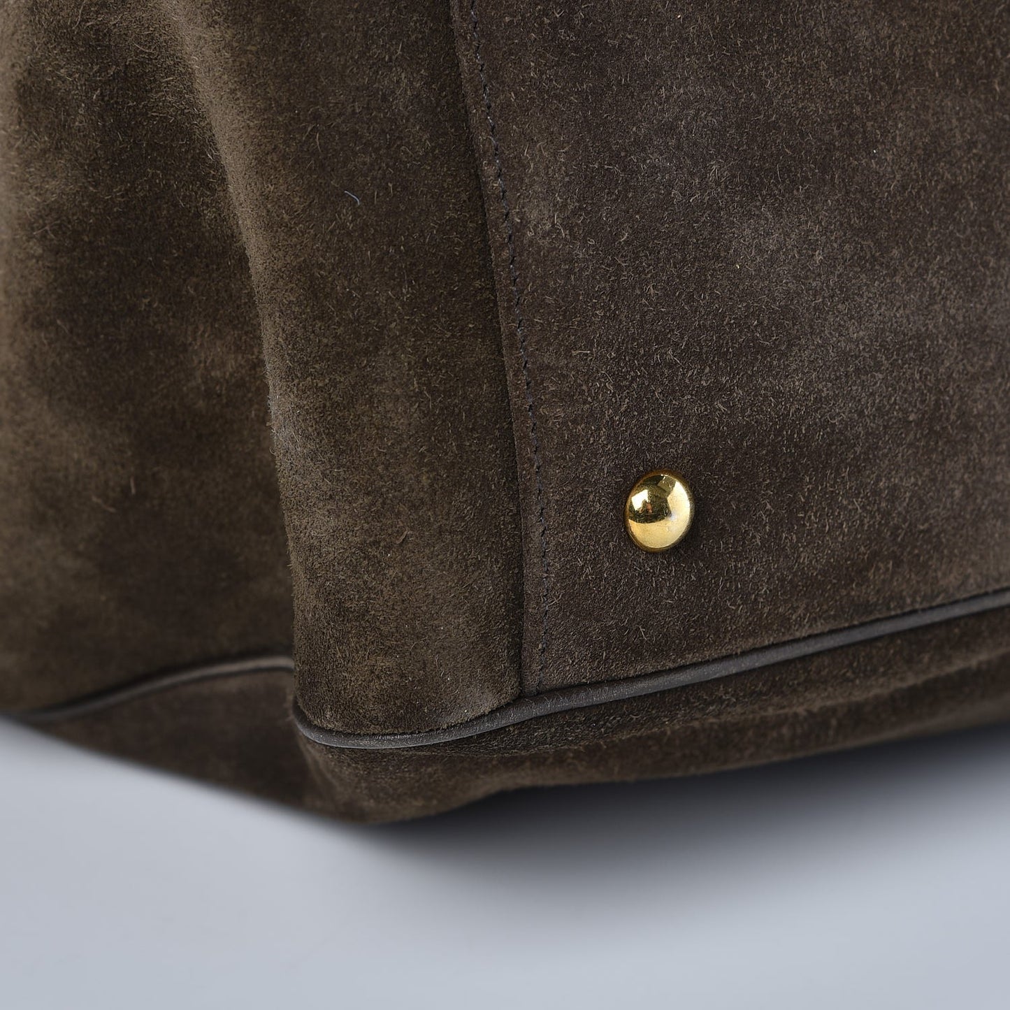 Suede Medium 1973 Top Handle Satchel Olive