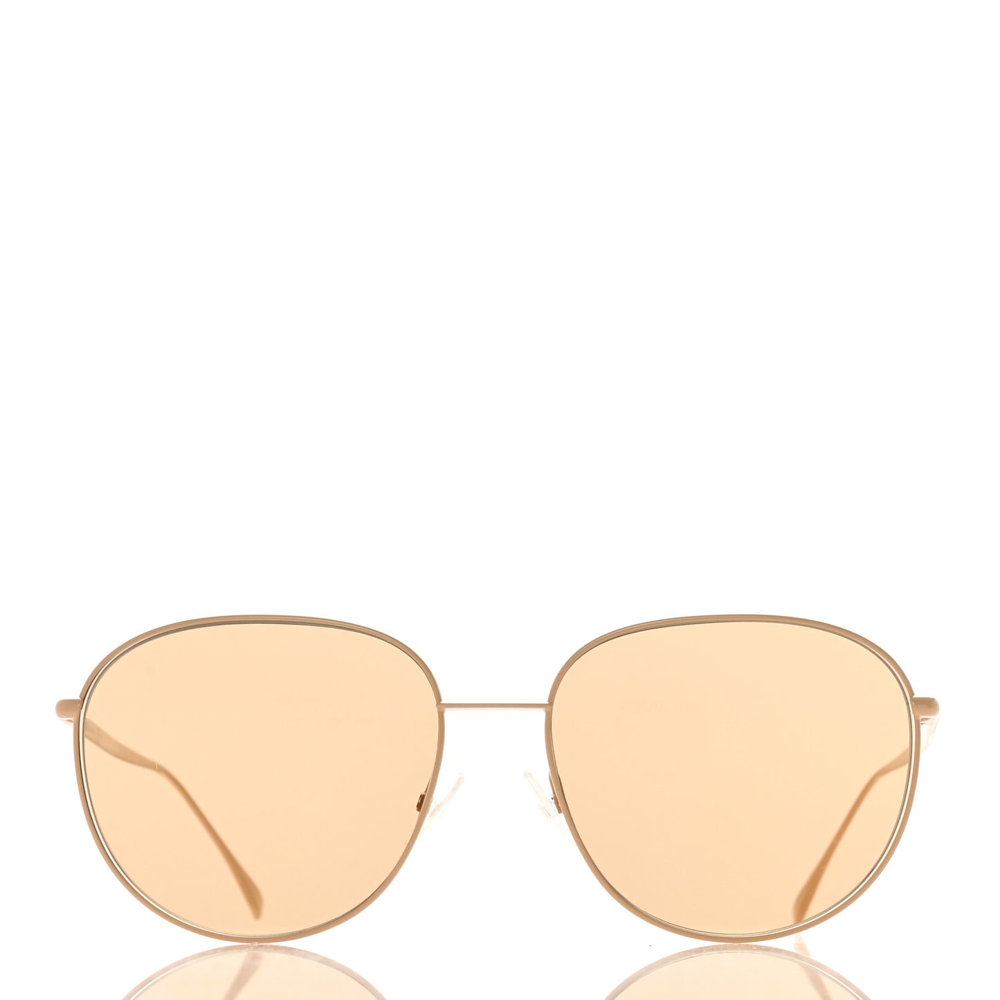 Metal Aviator Sunglasses FF 0379/G/S Gold