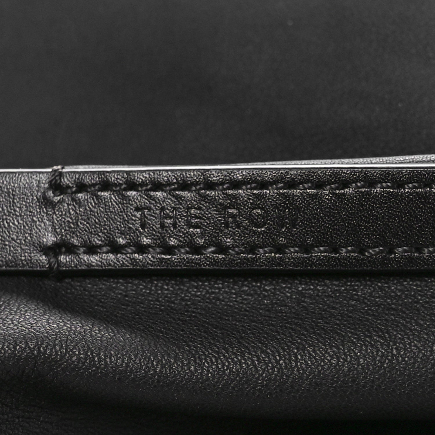 The Row Calfskin Tote Black 6 of 9