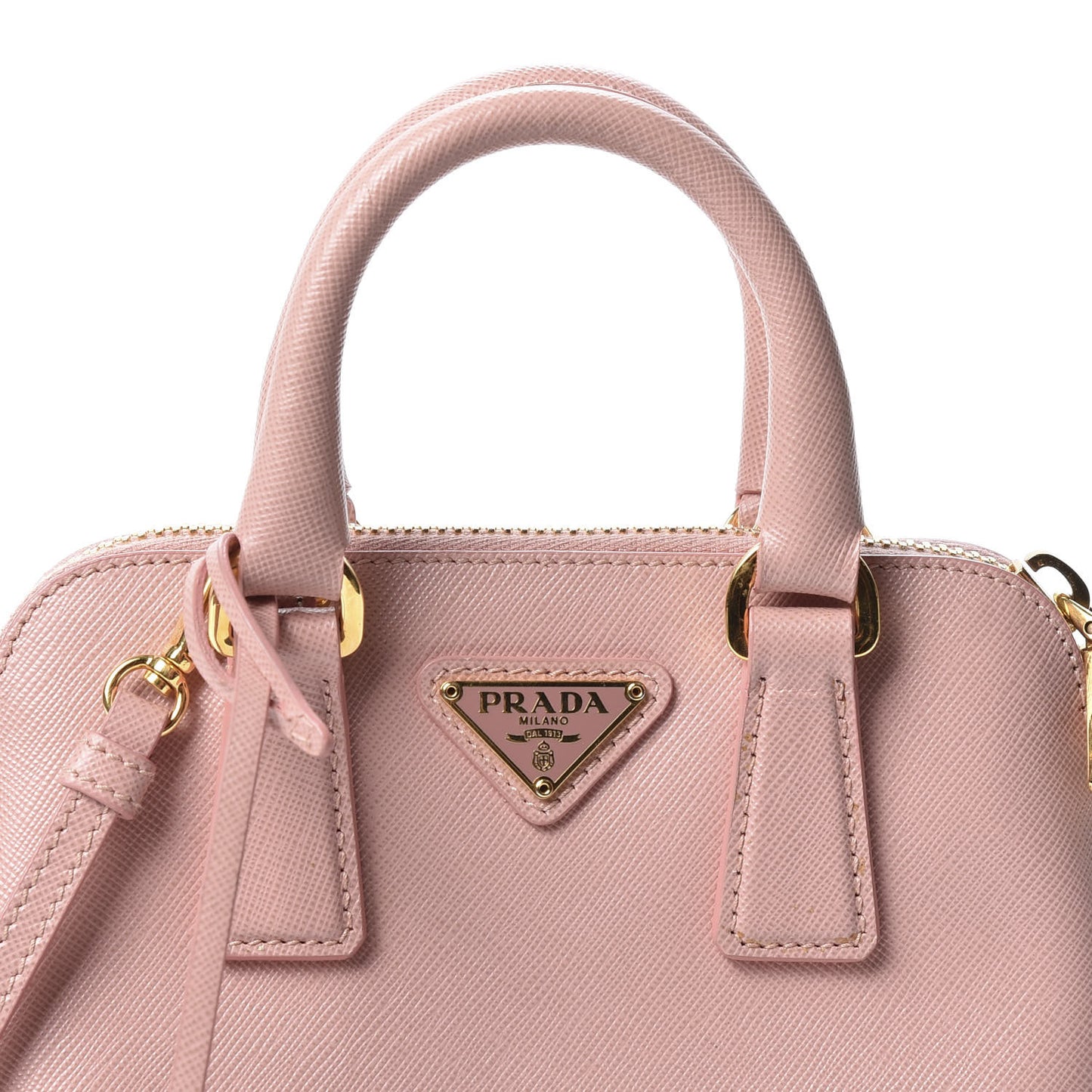 Saffiano Lux Mini Promenade Tote Orchidea