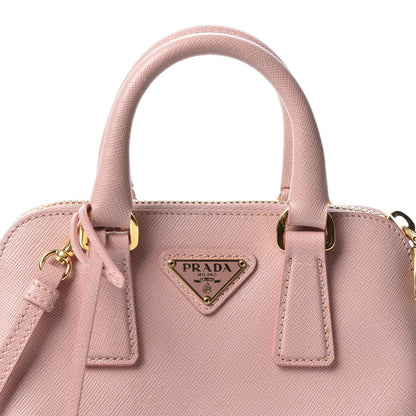 Prada Saffiano Lux Mini Promenade Tote Orchidea 10 of 10