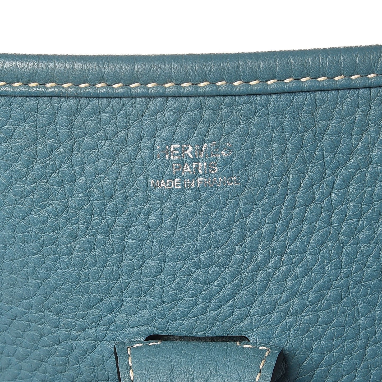 Taurillon Clemence Evelyne III GM Blue Jean