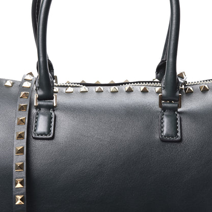 Valentino Garavani Vitello Rockstud Bowling Bag Deep Green 11 of 11