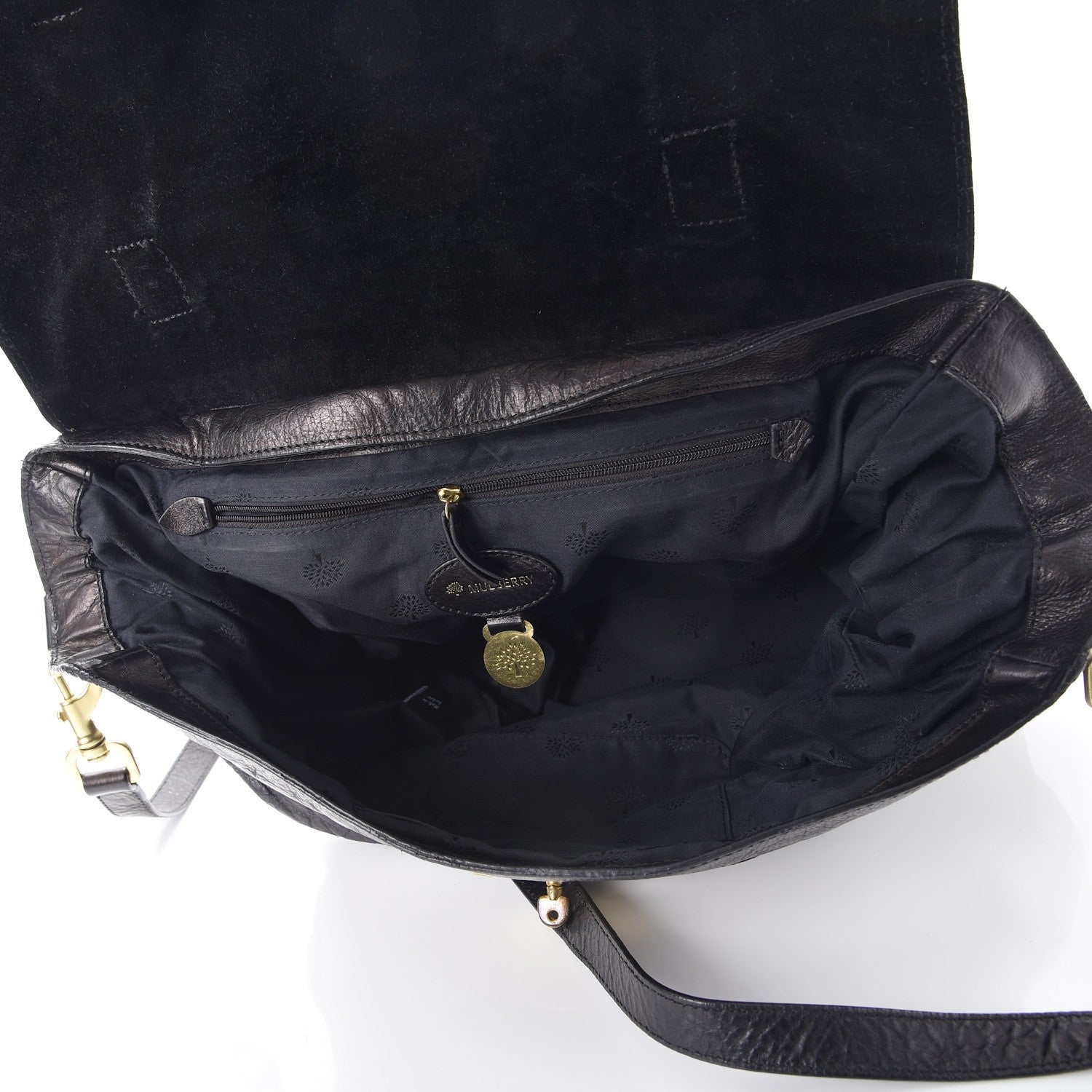 Mulberry Soft Buffalo Oversized Alexa Black 5 of 12