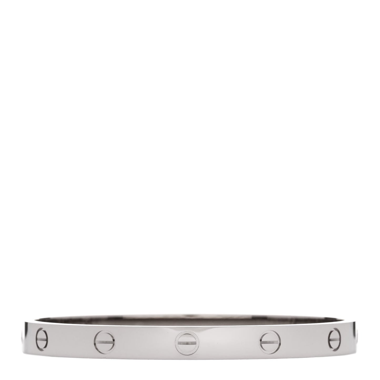 18K White Gold LOVE Bracelet 18