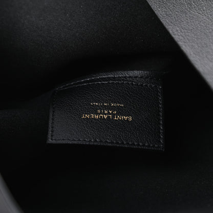 Saint Laurent Calfskin Large Shopping Tote Black 7 of 12