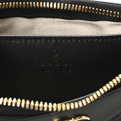 Gucci Calfskin GG Matelasse Chain Handbag Black Natural 6 of 9