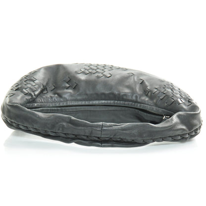 Bottega Veneta Woven Medium Veneta Hobo Nero 6 of 11