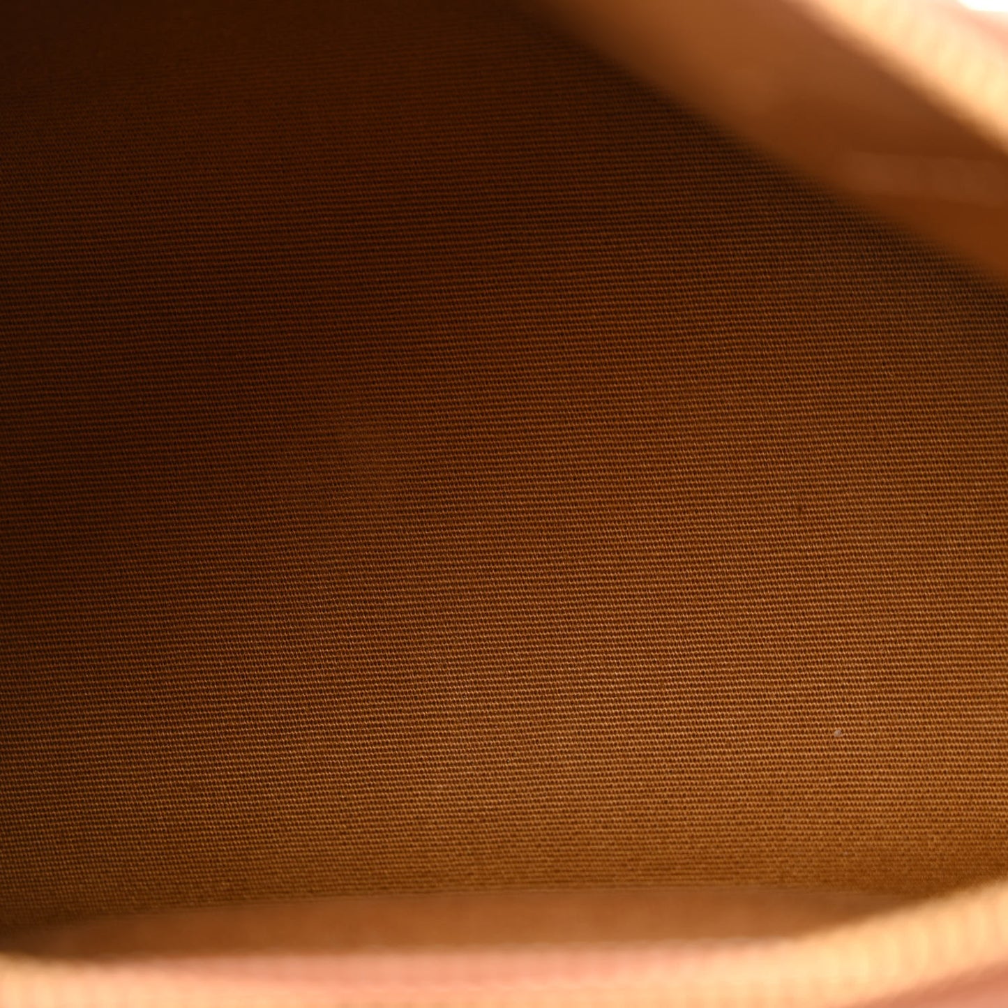 Triomphe Canvas Calfskin Small Boston Bag Tan