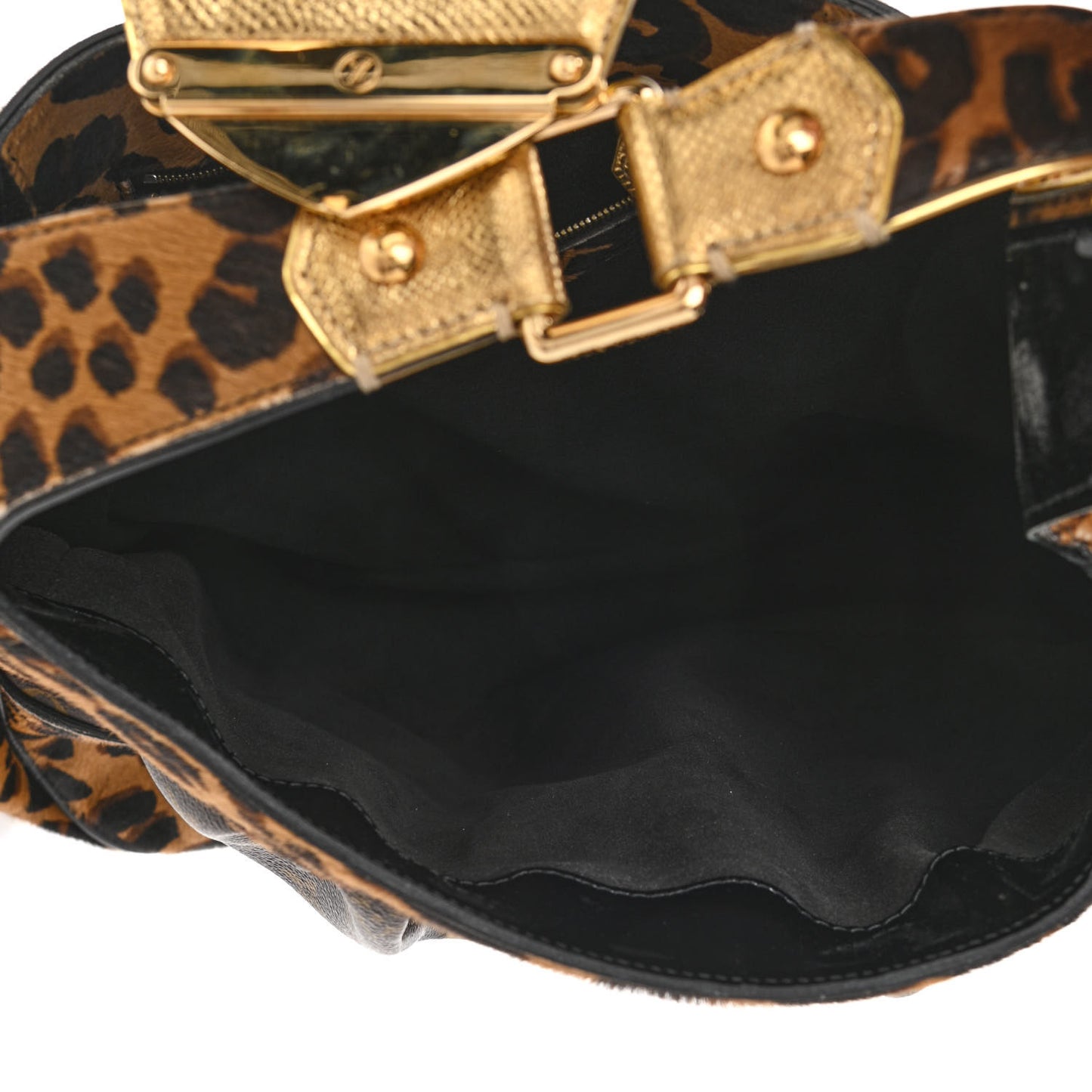 Monogram Leopard Polly