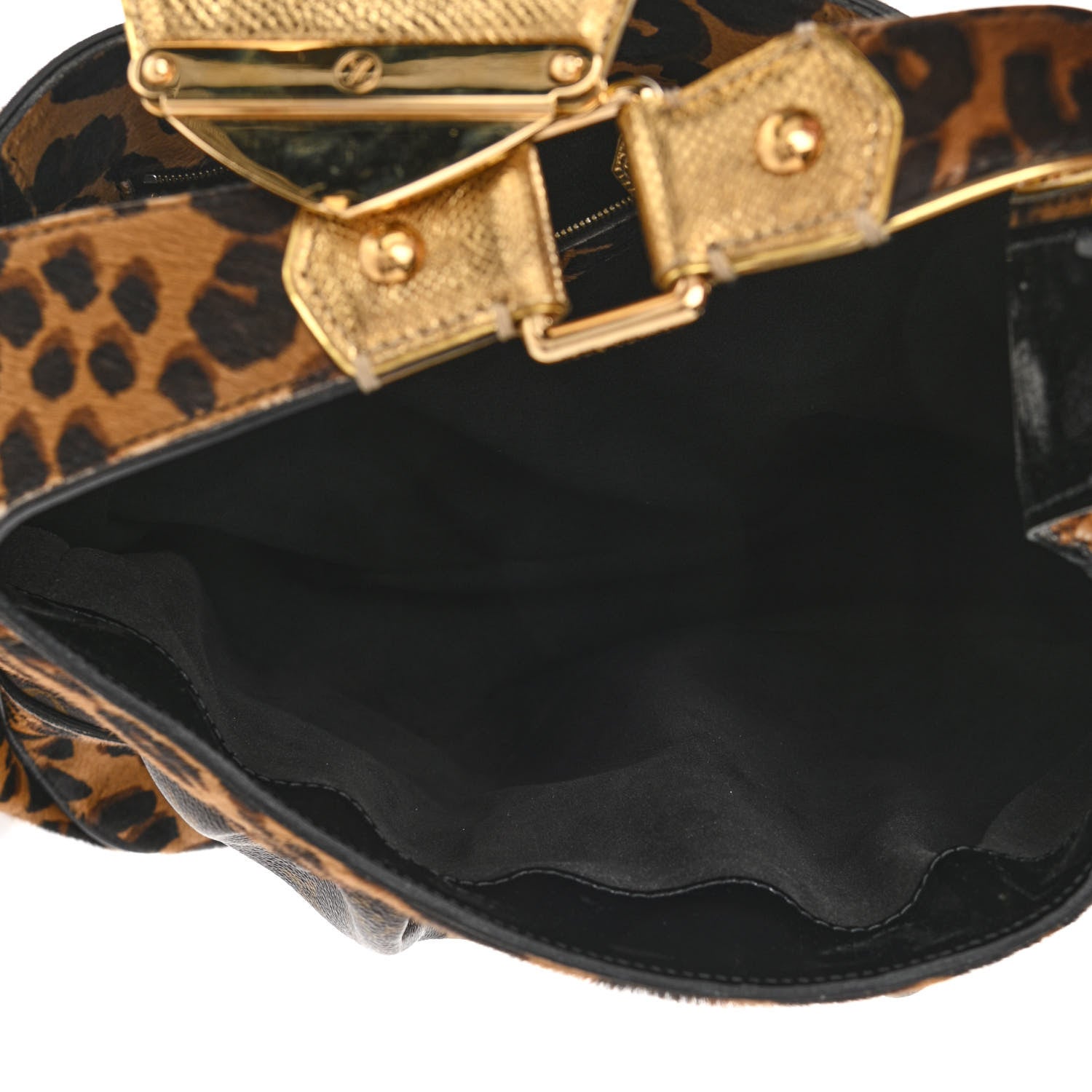 Louis Vuitton Monogram Leopard Polly 9 of 12