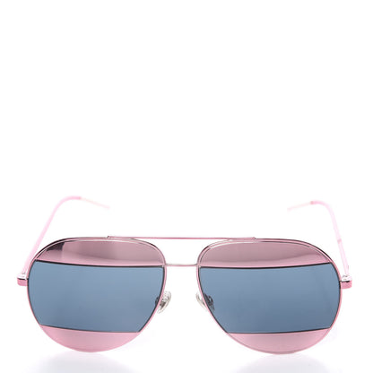 Christian Dior Split 1 Aviator Sunglasses Pink Blue 3 of 6