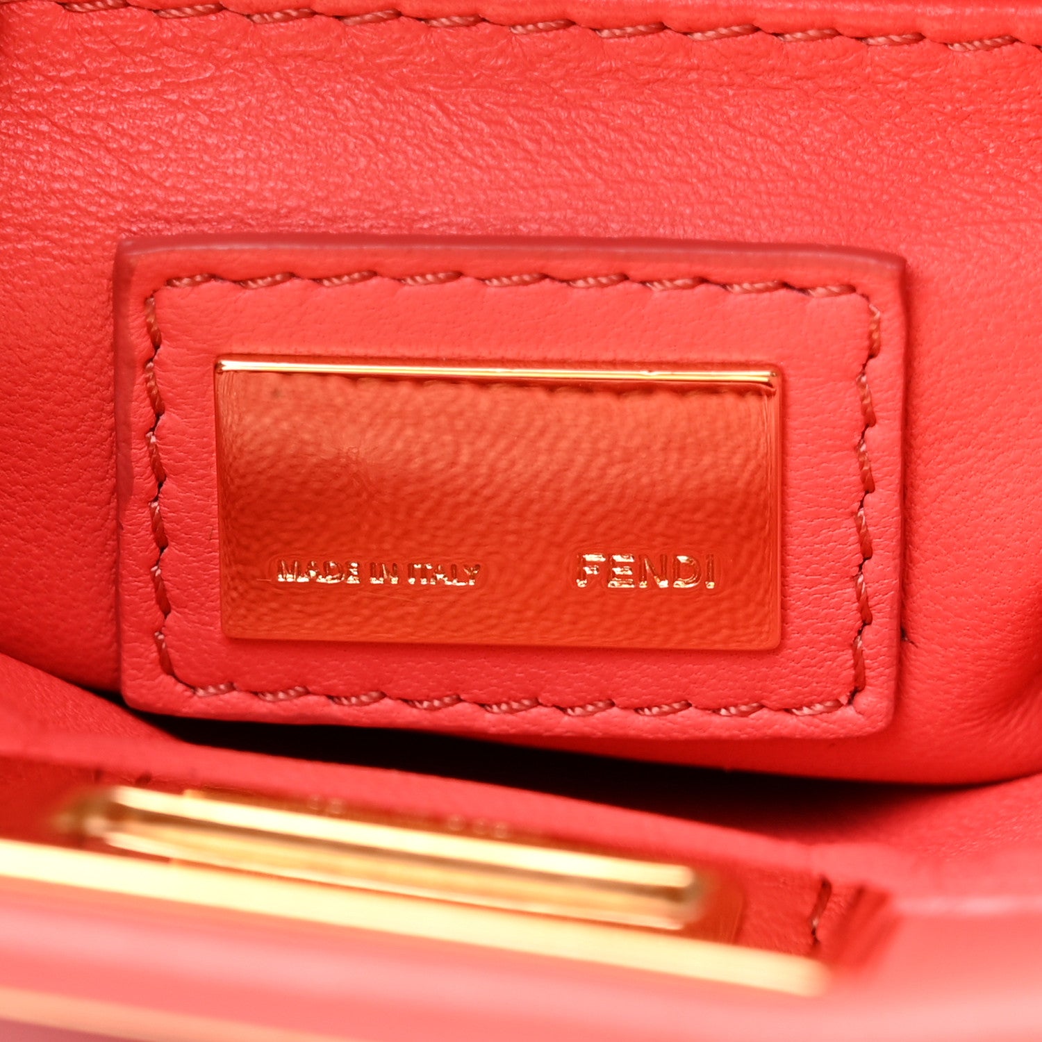 Fendi Nappa Mini Peekaboo Iconic Satchel Rosa Exstasy 7 of 11