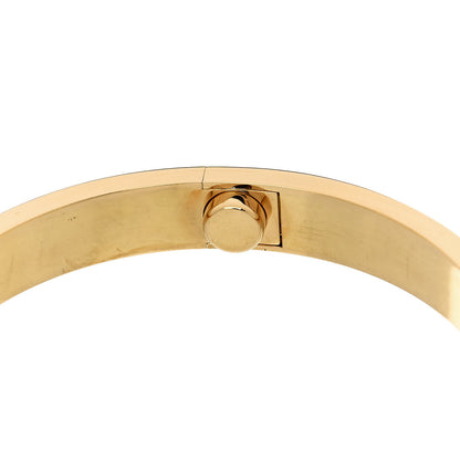 Cartier 18K Yellow Gold 4 Diamond LOVE Bracelet 16 8 of 9
