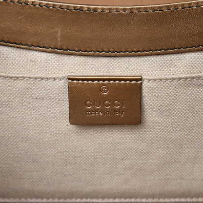 Gucci Shine Guccissima Medium Emily Chain Shoulder Bag Acero 6 of 9