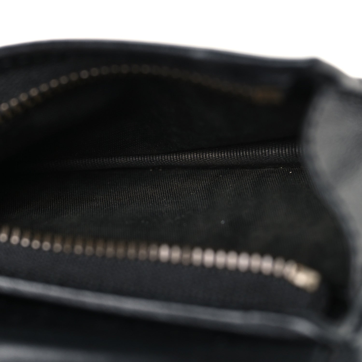 Gucci Calfskin Matelasse GG Marmont Card Case Black 6 of 9