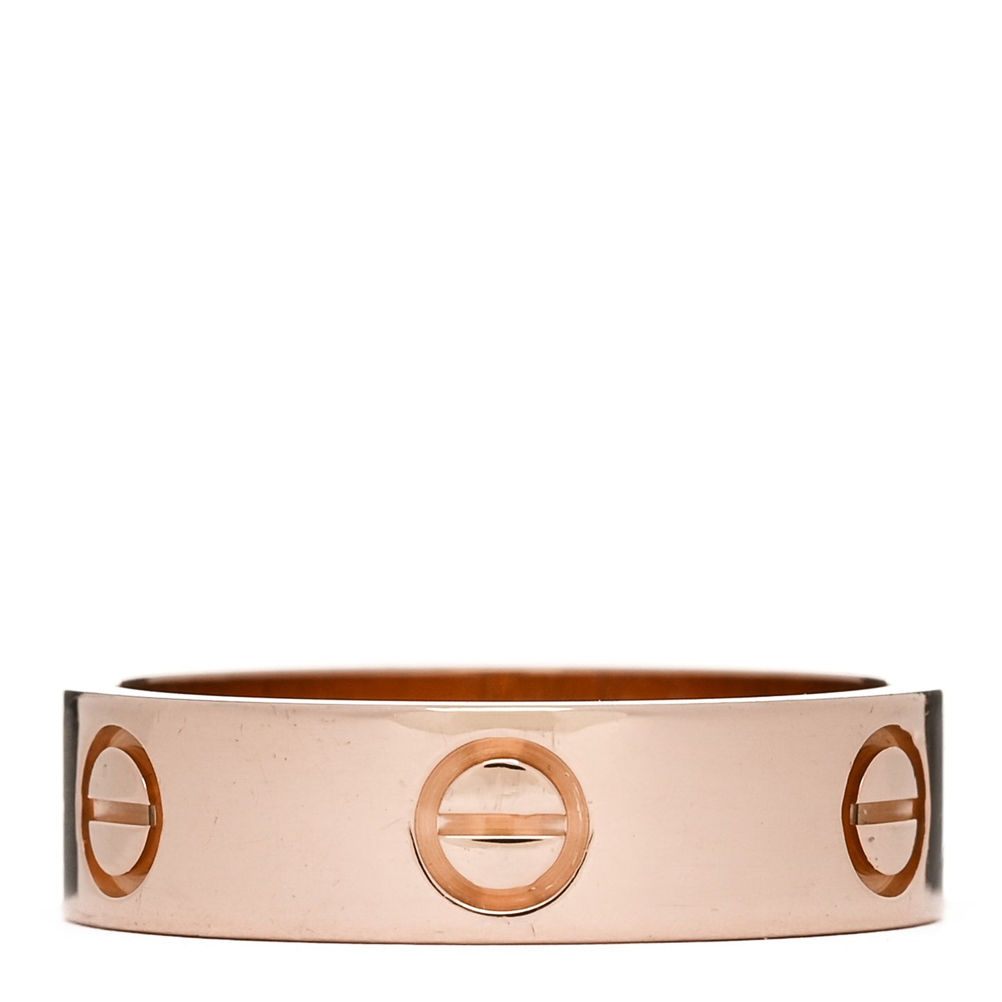 18K Pink Gold 5.5mm LOVE Ring 57 8