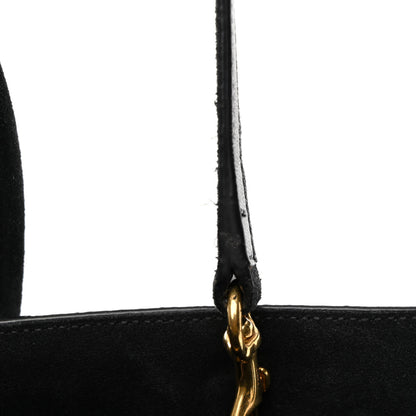 Saint Laurent Suede Fringe Small Sac De Jour Black 17 of 21