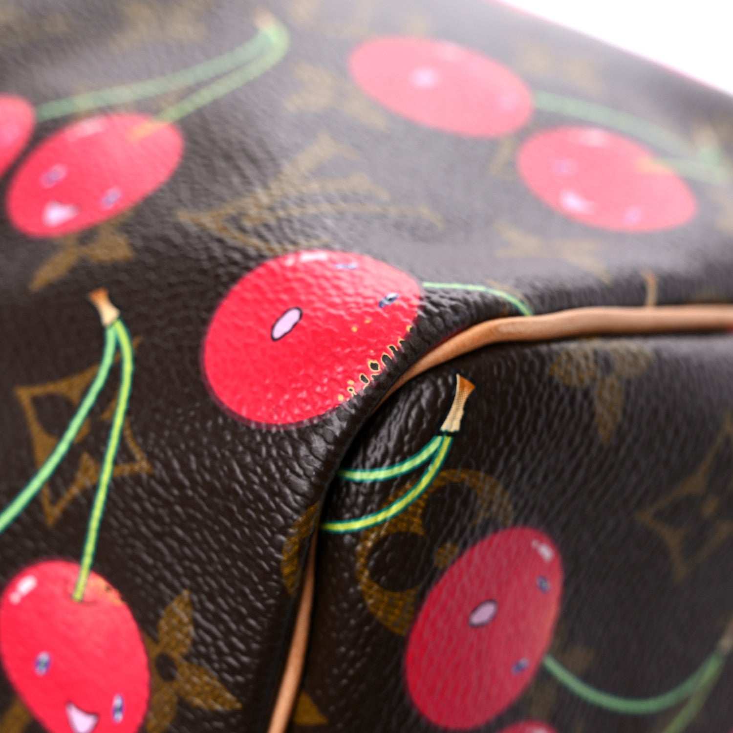 Louis Vuitton Monogram Cerises Keepall 45 9 of 25