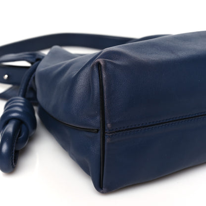 Loewe Nappa Flamenco Knot Bag Navy 9 of 11