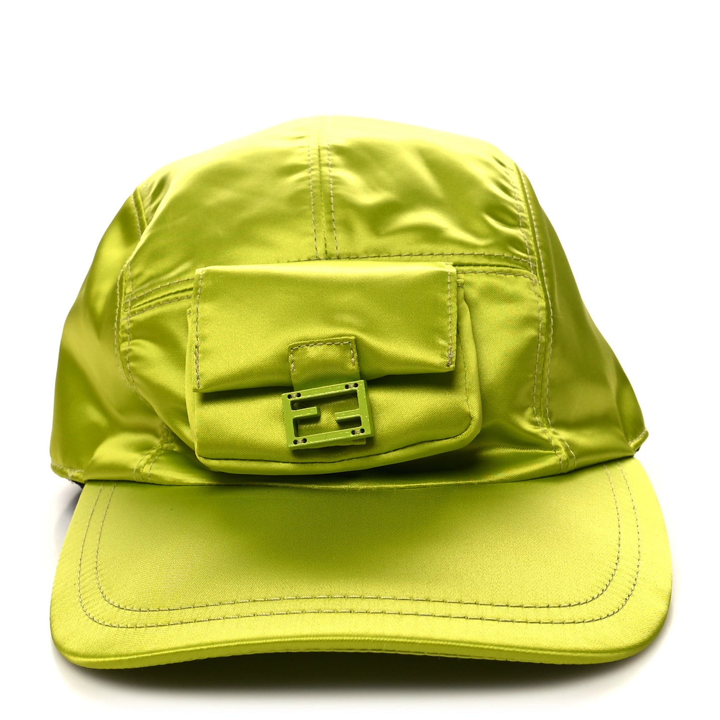 Nylon Cotton Baguette Pocket Baseball Hat Wasabi